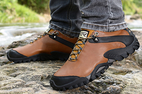 斯加艇真皮休闲鞋